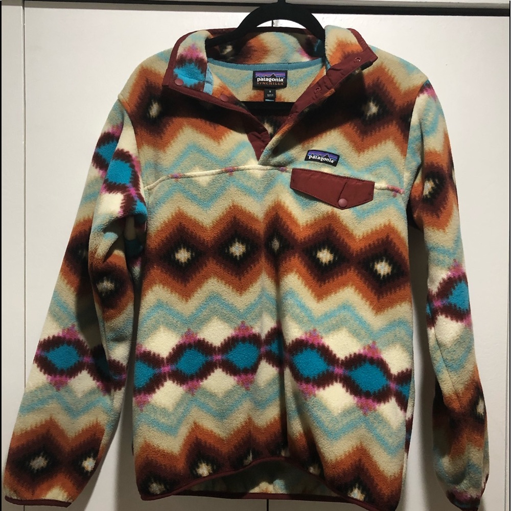 Patagonia Synchilla Fleece Pullover Aztec | Small